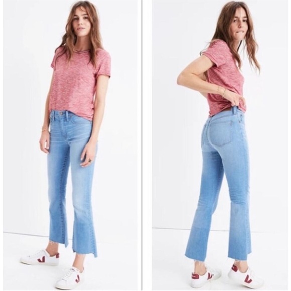 MADEWELL cali-demi boot cut jean light wash - Picture 2 of 7